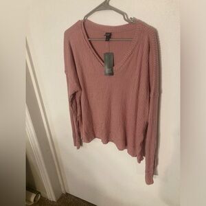 4/$25 Wild Fable pink size small sweater.NWT . Pink in color